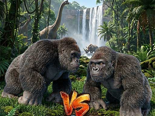Gorilla Monster Fight